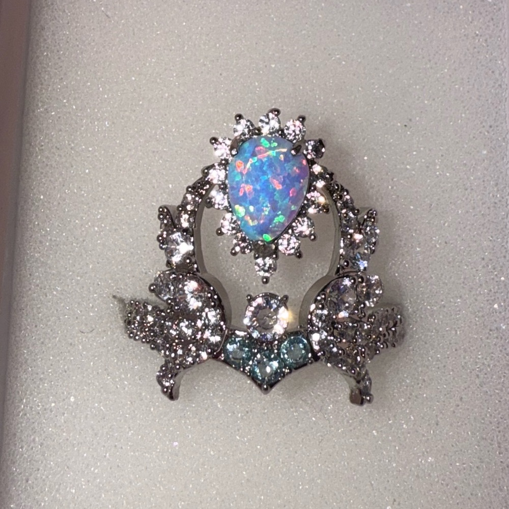 Bomb Party Reign Princess Collection Ring - RBP7659 - “The Princess Crown” - Picture 2 of 8